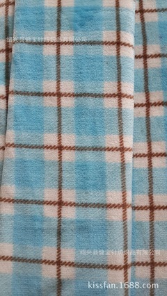 紹興縣健寶針紡織品 現貨格子雙面法蘭絨，優質實惠的紡織選擇